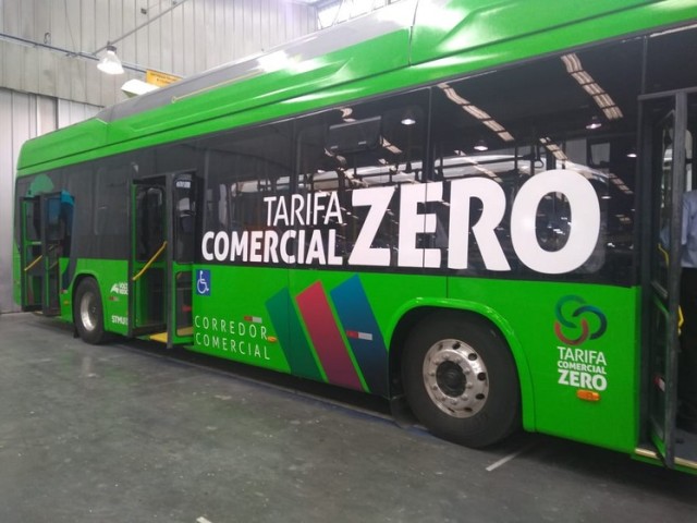 Novo ônibus do Tarifa Comercial Zero chega quinta-feira a Volta Redonda