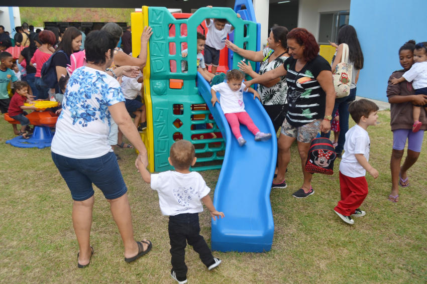 Inauguração da Creche no Vila Rica