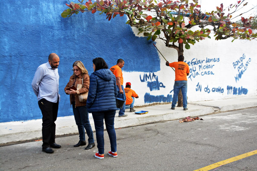 Prefeitura de Volta Redonda idealiza Projeto VR Colorida com Grafiteiros após muro de Escola ser novamente alvo de vandalismo