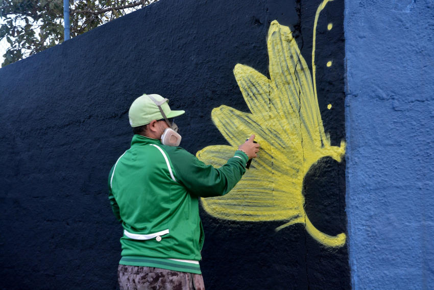 Prefeitura de Volta Redonda idealiza Projeto VR Colorida com Grafiteiros após muro de Escola ser novamente alvo de vandalismo