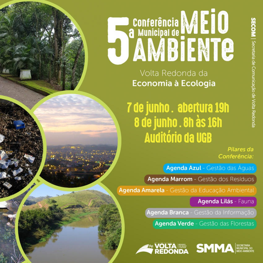 Volta Redonda vai promover Conferência Municipal de Meio Ambiente