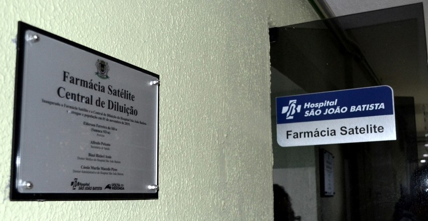 Hospital São João Batista ganha Central de Doses Unitárias
