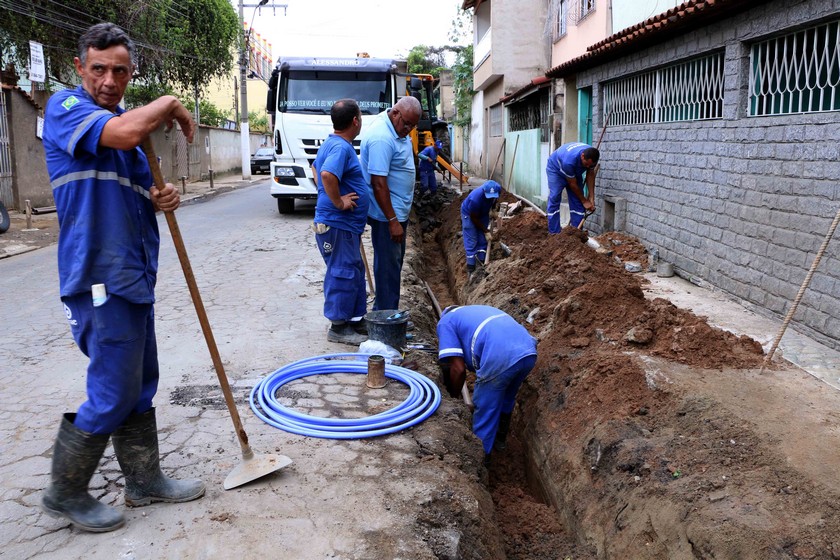 Prefeitura de Barra Mansa inicia obras nas ruas Leonísio Sócrates Batista e Major Luiz Alves