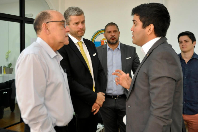 Prefeito de Barra Mansa se reúne com presidente da Comissão de Economia, Indústria e Comércio da Alerj