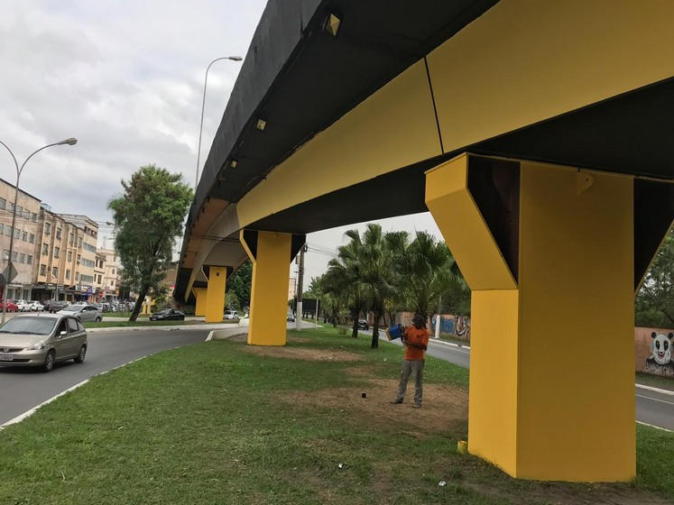 Volta Redonda investe em revitalização de viadutos, pontes e passarelas