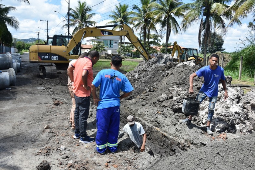 Prefeitura realiza obras de infraestrutura no Loteamento das Palmeiras