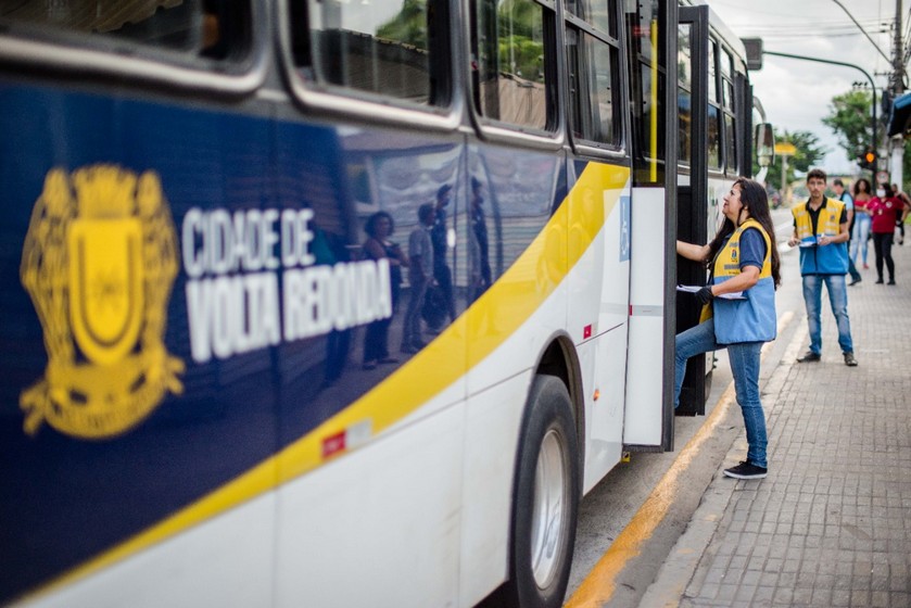 Prefeitura segue fiscalizando o transporte coletivo em Volta Redonda