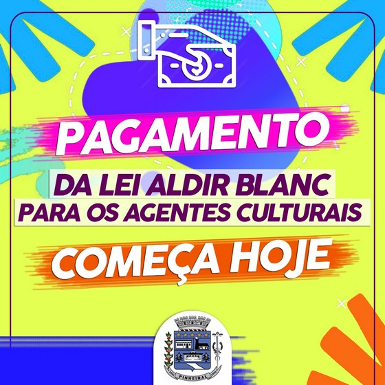 Prefeito anuncia início de pagamento da lei Aldir Blanc para artistas e agentes culturais de Pinheiral