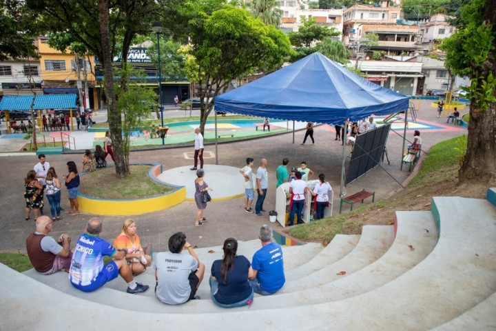 Prefeitura de Volta Redonda entrega reforma da praça no bairro São João