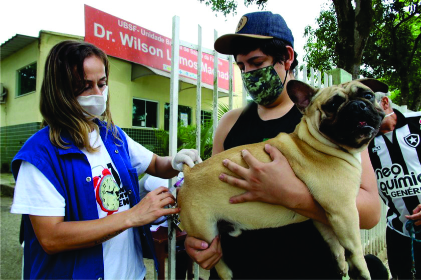 Volta Redonda realiza mais uma etapa da  campanha de vacinação antirrábica