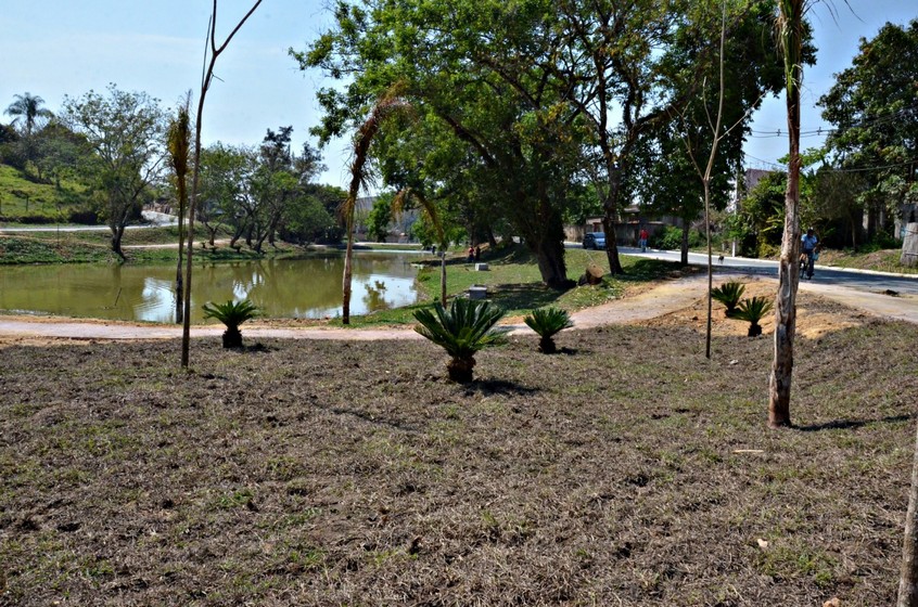 Obras na Lagoa do Jardim das Acácias entram em fase de conclusão