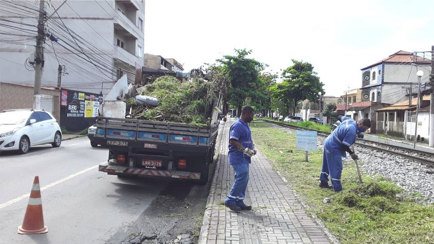 Saae de Barra Mansa intensifica serviços de limpeza, recolhimento de resíduos e sanitização