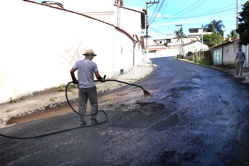 Obras de asfaltamento do Morada Verde entram em fase final