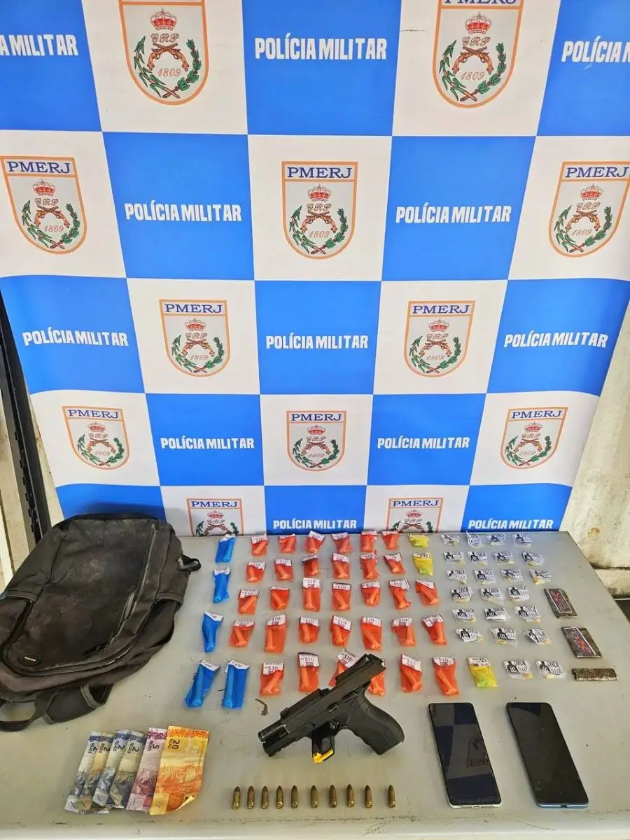 Tiroteio e apreensão de drogas no Açude 2, em Volta Redonda
