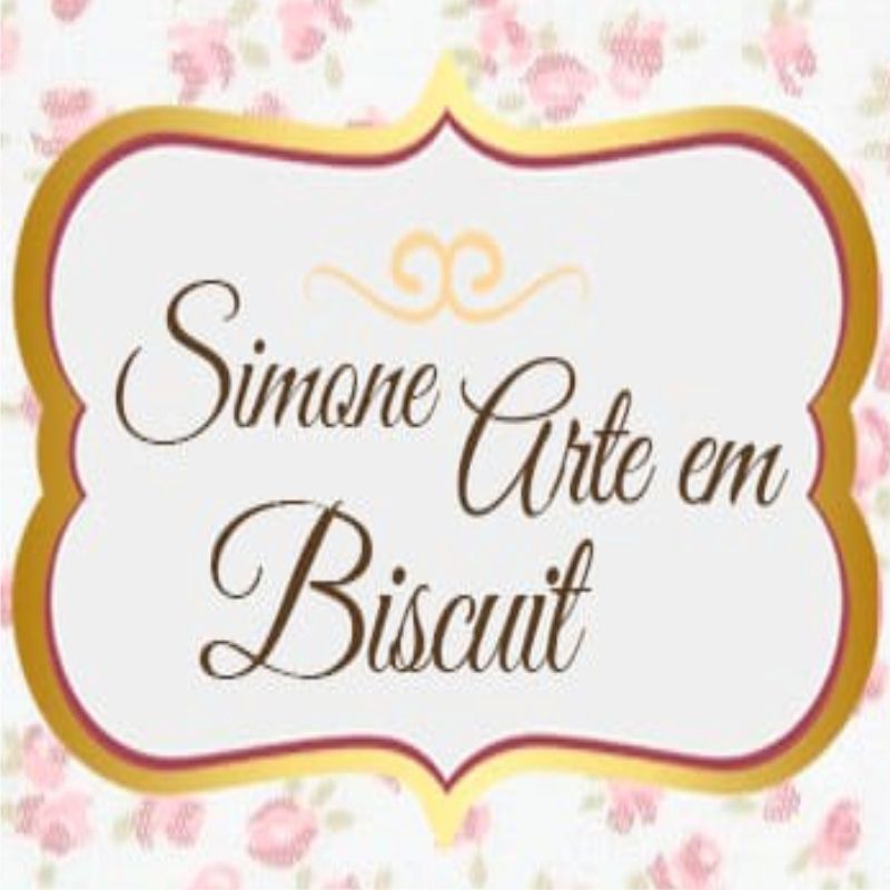 Topo de Bolo Biscuit em Volta Redonda - Simone Maria Biscuit